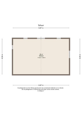 Floorplan - Lingedijk 9, 4155 BA Gellicum